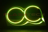 Jeep Grand Cherokee V.3 Fusion Color Change Headlight & LED Halo Fog Light Kit 2005-2007