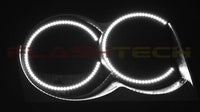 Jeep Grand Cherokee V.3 Fusion Color Change LED Halo Headlight Kit 2005-2010