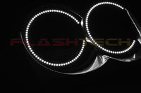 Jeep Grand Cherokee White LED Halo Headlight Kit 2005-2010