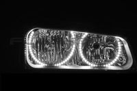 Chevrolet Silverado White LED Halo Headlight Kit 2003-2006