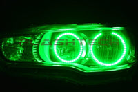 Mitsubishi Lancer V.3 Fusion Color Change Headlight & LED Halo Fog Light Kit 2008-2016