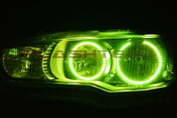 Mitsubishi Lancer V.3 Fusion Color Change LED Halo Headlight Kit 2008-2016