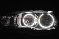 Mitsubishi Lancer White Headlight & LED Halo Fog Light Kit 2008-2016