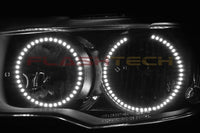 Mitsubishi Lancer White Headlight & LED Halo Fog Light Kit 2008-2016