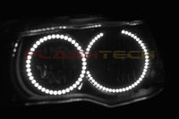 Mitsubishi Lancer White LED Halo Headlight Kit 2008-2016