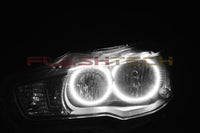 Mitsubishi Lancer White LED Halo Headlight Kit 2008-2016