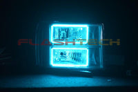 GMC Sierra V.3 Fusion Color Change Headlight & LED Halo Fog Light Kit 2007-2013