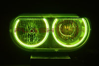 Dodge Challenger Non Projector V.3 Fusion Color Change LED Halo Headlight Kit 2008-2014