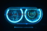 Dodge Challenger Non Projector V.3 Fusion Color Change LED Halo Headlight Kit 2008-2014