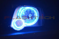 Ford Explorer V.3 Fusion Color Change LED Halo Headlight Kit 2006-2010