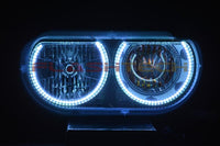 Dodge Challenger Non Projector V.3 Fusion Color Change LED Halo Headlight Kit 2008-2014