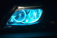 Mercedes GLK V.3 Fusion Color Change LED Halo Headlight Kit 2013-2014