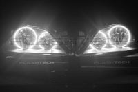 Ford Mondeo White LED Halo Headlight Kit 2000-2007