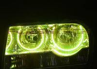 Chrysler 300 V.3 Fusion Color Change LED Halo Headlight Kit 2005-2010