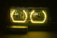 GMC Canyon V.3 Fusion Color Change LED Halo Headlight Kit 2004-2012
