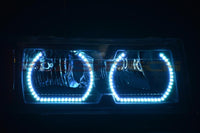 GMC Canyon V.3 Fusion Color Change LED Halo Headlight Kit 2004-2012