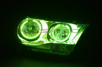 Dodge Durango V.3 Fusion Color Change LED Halo Headlight Kit 2011-2013