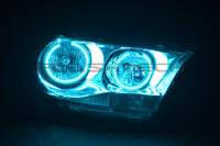 Dodge Durango V.3 Fusion Color Change LED Halo Headlight Kit 2011-2013