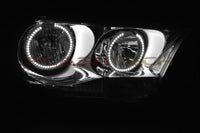 Dodge Durango White LED Halo Headlight Kit 2011-2013
