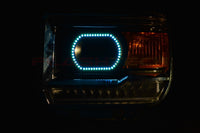 GMC Sierra V.3 Fusion Color Change LED Halo Headlight Kit 2014-2015