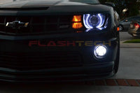 Chevrolet Camaro Non RS White LED Halo Headlight & Fog Light Kit 2010-2013