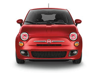 Fiat 500 ColorChase LED Halo Headlight Kit 2012-2013