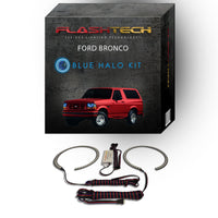Ford Bronco V.3 Fusion Color Change LED Halo Headlight Kit 1992-1996