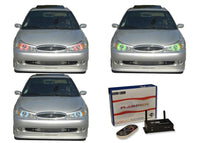 Ford Contour V.3 Fusion Color Change LED Halo Headlight Kit 1998-2000