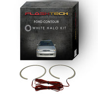 Ford Contour White LED Halo Headlight Kit 1998-2000