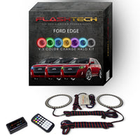 Ford Edge V.3 Fusion Color Change LED Halo Headlight Kit 2011-2014