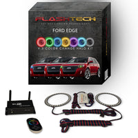 Ford Edge V.3 Fusion Color Change LED Halo Headlight Kit 2011-2014