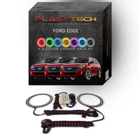 Ford Edge V.3 Fusion Color Change LED Halo Headlight Kit 2011-2014