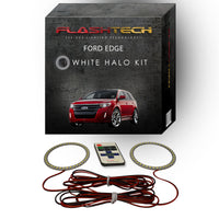 Ford Edge White LED Halo Headlight Kit 2011-2014