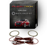 Ford Edge White LED Halo Headlight Kit 2011-2014
