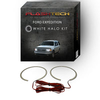 Ford Expedition White LED Halo Headlight Kit 1997-2002