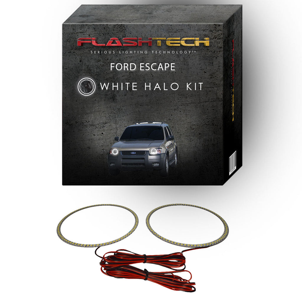 Ford Escape White LED Halo Headlight Kit 2001-2004
