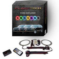 Ford Explorer V.3 Fusion Color Change LED Halo Fog Light Kit 2002-2005