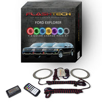 Ford Explorer V.3 Fusion Color Change LED Halo Fog Light Kit 2002-2005