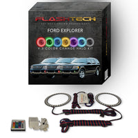 Ford Explorer V.3 Fusion Color Change LED Halo Fog Light Kit 2002-2005