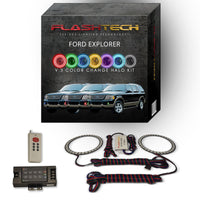 Ford Explorer V.3 Fusion Color Change LED Halo Fog Light Kit 2002-2005