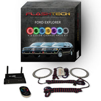 Ford Explorer V.3 Fusion Color Change LED Halo Fog Light Kit 2002-2005