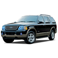 Ford Explorer V.3 Fusion Color Change Headlight & LED Halo Fog Light Kit 2002-2005