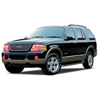 Ford Explorer V.3 Fusion Color Change Headlight & LED Halo Fog Light Kit 2002-2005
