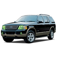 Ford Explorer V.3 Fusion Color Change Headlight & LED Halo Fog Light Kit 2002-2005