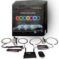 Ford Explorer V.3 Fusion Color Change LED Halo Headlight Kit 2002-2005