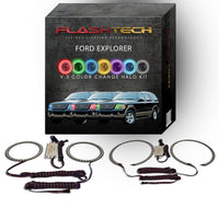 Ford Explorer V.3 Fusion Color Change LED Halo Headlight Kit 2002-2005