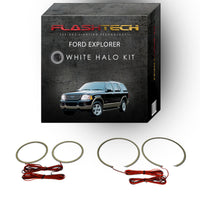 Ford Explorer White LED Halo Headlight Kit 2002-2005