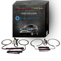 Ford Explorer V.3 Fusion Color Change LED Halo Headlight Kit 2006-2010