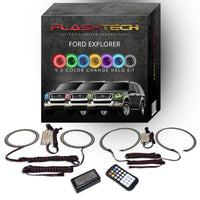 Ford Explorer V.3 Fusion Color Change LED Halo Headlight Kit 2006-2010