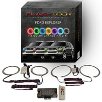 Ford Explorer V.3 Fusion Color Change LED Halo Headlight Kit 2006-2010